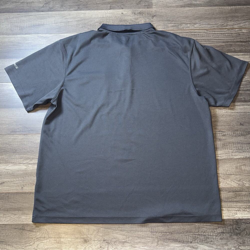 Carhartt Force Polo Shirt Mens Sz X-Large Gray Relaxed Fit Pocket Short Sleeve - Picture 4 of 5